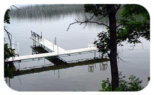 Dock space at Linwood Resort