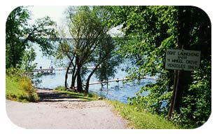 Linwood Resort boat launching area